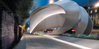 Illustration for article titled Zaha Hadid Has Designed the World's Worst Billboard